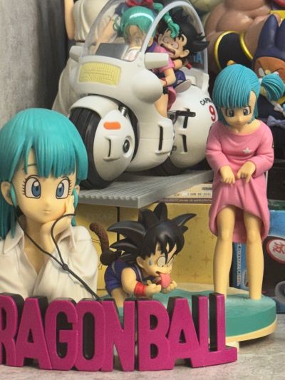 一番赏 龙珠 奇幻冒险 B奖 布玛 附带镜子