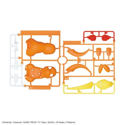 宝可梦拼装模型快快拼系列 11+13+17 小火龙&妙蛙种子&杰尼龟