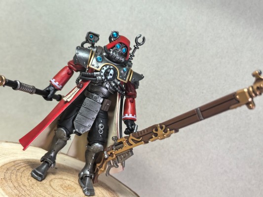 战锤40000 机械修会 装备超铀火绳枪的护教军游骑兵