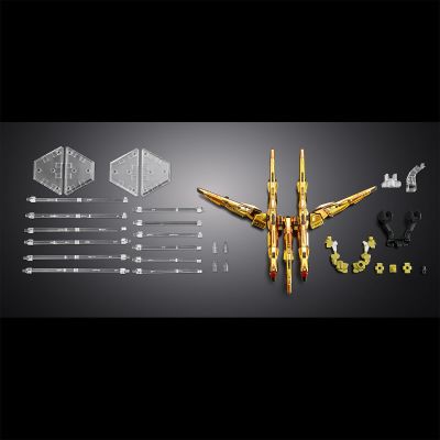 RG 1/144 拂晓高达专用不知火装备配件包与HG 1/144 宙斯魅影装备连接件