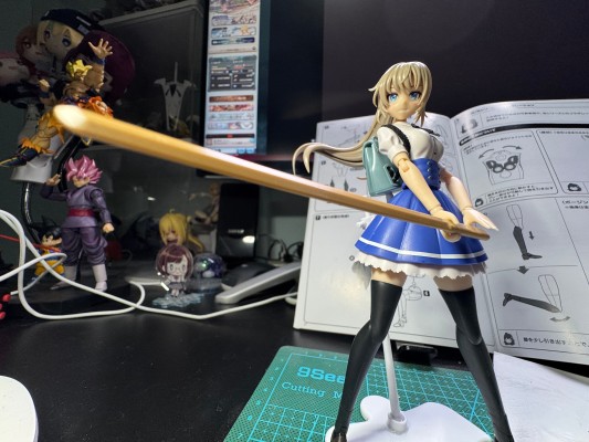 创彩少女庭园 佐伯利兹 圣爱丽丝女校高中年级 夏装 梦幻风格鸢尾花骑士