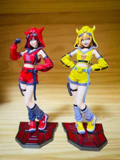 美少女雕像 变形金刚美少女 飞过山 限定版