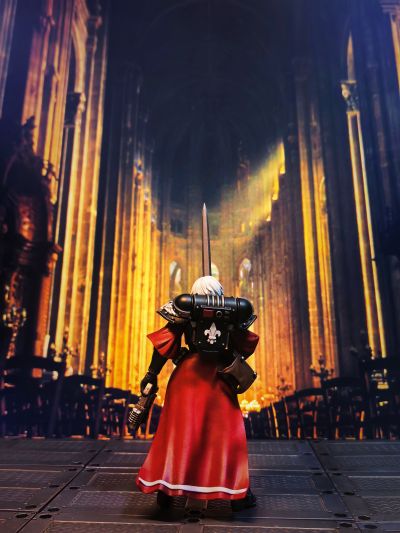 战锤40000 修女会 持像者 战斗修女萨伦