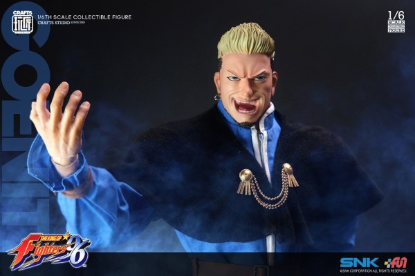 拳皇96 高尼茨 1/6可动布衣人偶