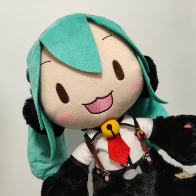 超大毛绒玩偶  初音未来歌姬计划街机版 未来之音 初音未来 猫咪款