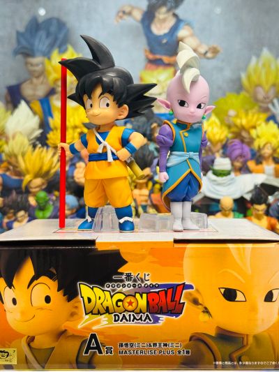 龙珠大魔 小孙悟空 附带背景板的珍藏人偶