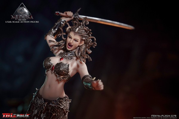 美杜莎 蛇尾款 银色