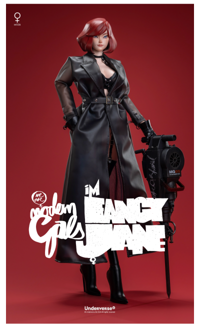 MODERNGALS系列 1/6 收藏级可动人偶间谍艺术家FANCY JANE