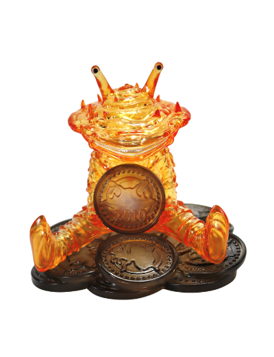 中等尺寸系列 卡内贡 透明橙色