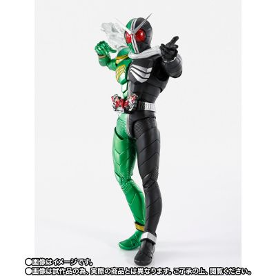 风都侦探 假面骑士颅骨的肖像 影视光碟  S.H.Figuarts（真骨雕制法）假面骑士双骑 疾风颅骨形态人偶配套标准版