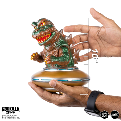 哥斯拉 UFO软胶玩偶 -怪兽大战争-变体