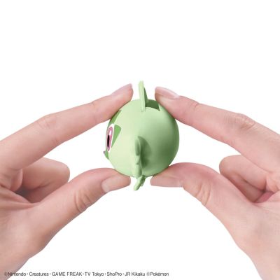 宝可梦拼装模型快快拼系列 18+19+20 新叶喵&润水鸭&呆火鳄