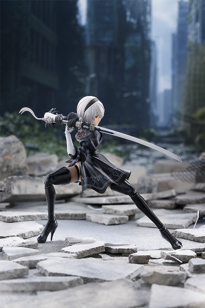 figma#643 尼尔：自动人形（动画版） 2B（寄叶二号B型）