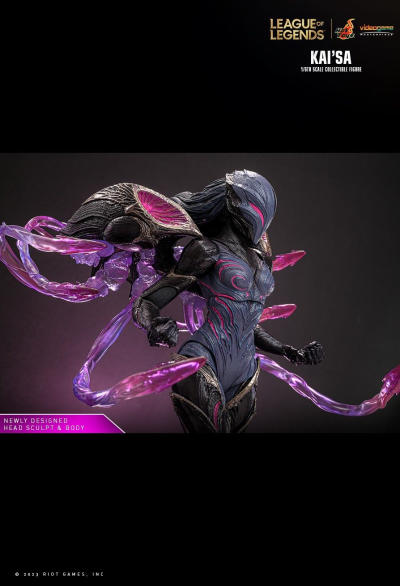 《英雄联盟》卡莎1:6比例珍藏人偶