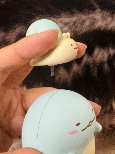 粘土人#2460 角落小伙伴  蜥蜴和假蜗牛