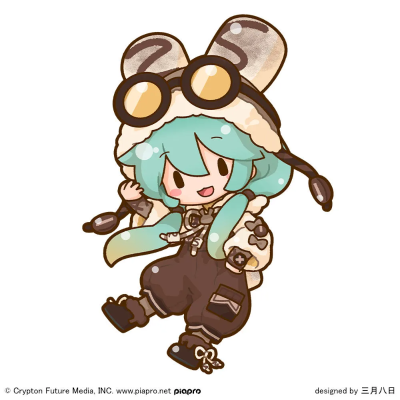 初音未来 冬日暖饮 fuwa petit毛绒玩偶（LL尺寸）