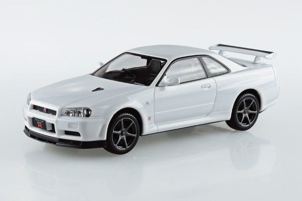乐Pla 卡扣组合型套件 No.12-WH 日产 R34 Skyline GT-R（白色）