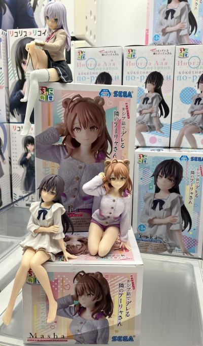 不时用俄语小声说真心话的邻桌艾莉同学 动画版 小坐系列奖品人偶 “周防有希”（暂称）