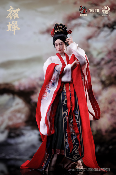 1/6 三国系列 MP043 貂蝉（植发版）12寸可动人偶模型