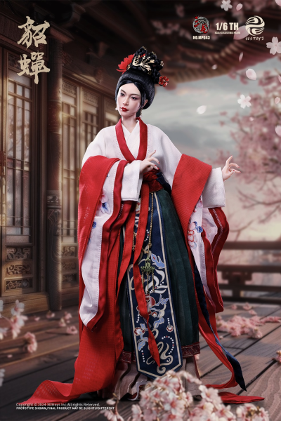 1/6 三国系列 MP043 貂蝉（植发版）12寸可动人偶模型