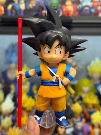 龙珠大魔 小孙悟空 附带背景板的珍藏人偶