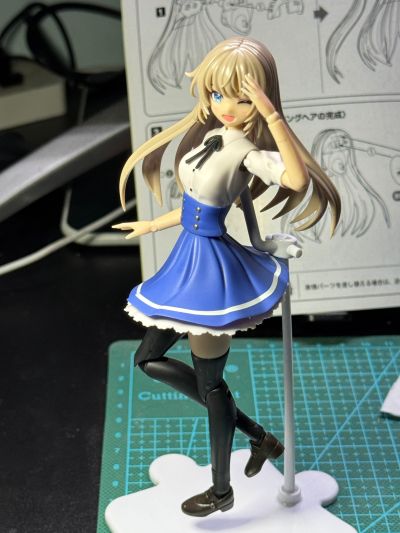 创彩少女庭园 佐伯利兹 圣爱丽丝女校高中年级 夏装 梦幻风格鸢尾花骑士