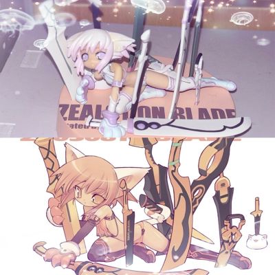 Zealot on Blade Neko Blade Pink Ver. 