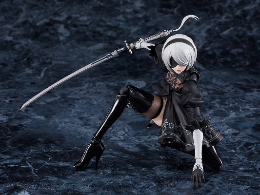 figma#643 尼尔：自动人形（动画版） 2B（寄叶二号B型）