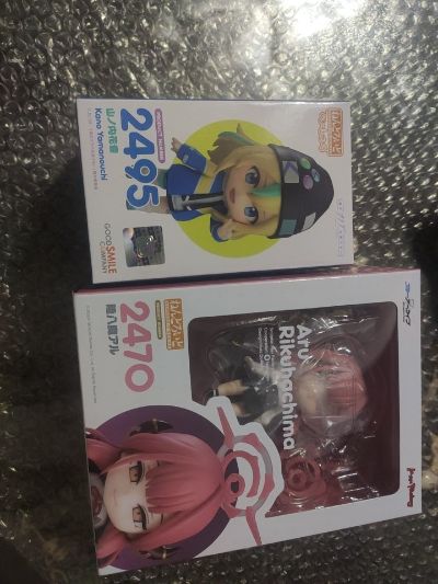 粘土人#2495 夜晚的水母不会游泳 山之内花音 基础款