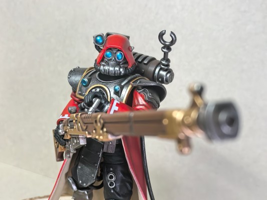 战锤40000 机械修会 装备超铀火绳枪的护教军游骑兵