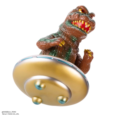 哥斯拉 UFO软胶玩偶 -怪兽大战争-变体