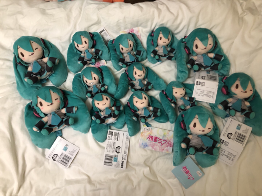 初音未来系列 Fuwa Petit 精细毛绒玩偶  初音未来