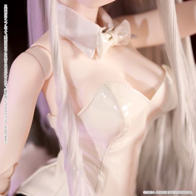 AOD516-SBB 紫罗兰/兔女郎穿搭套装 白百合
