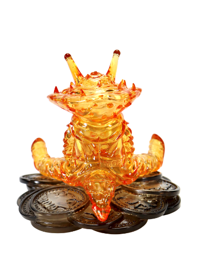 中等尺寸系列 卡内贡 透明橙色