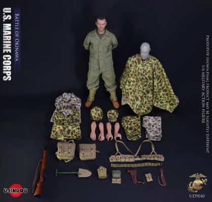 UD9040 1/6二战美国海军陆战队 冲绳