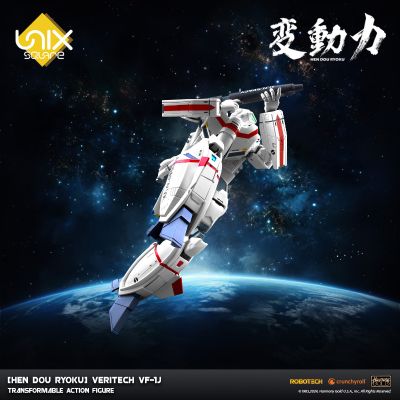 变动力 太空堡垒 VF-1J  全可动变形模型