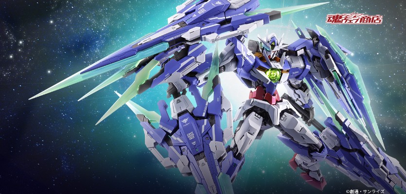 METAL BUILD 用于量子型00高达全刃装的配件包