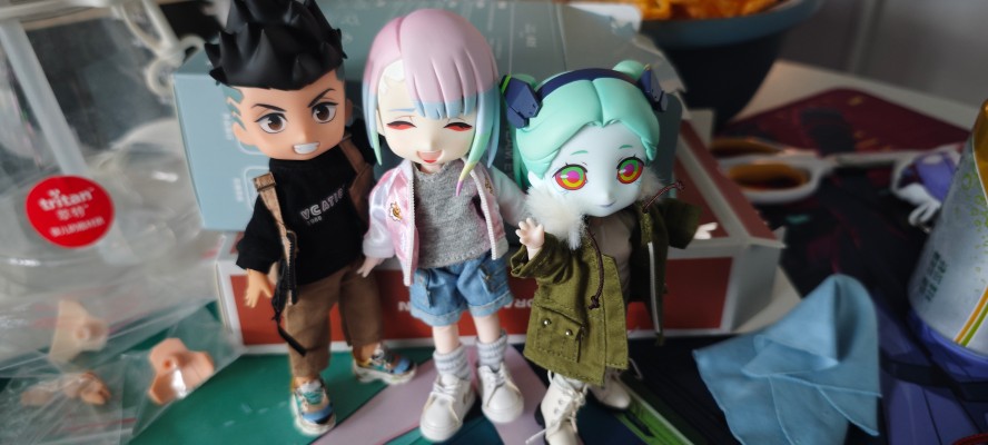 粘土人#2125 赛博朋克：边缘行者 大卫