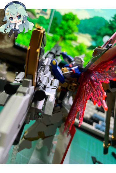 HG 1/144 命运高达规格二&宙斯魅影装备