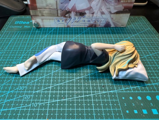 夜晚的水母不会游泳 小坐系列奖品人偶 “光月真昼”