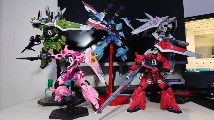 MG 机动战士高达SEED DESTINY 烈焰型渣古幻影/烈焰型渣古勇士