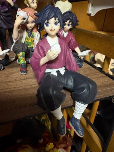 鬼灭之刃动画版 小坐系列奖品人偶 “小时候的富冈义勇”-柱训练篇-