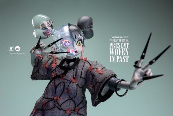 今织昔影第一弹 蝉娘 1/6收藏级可动人偶