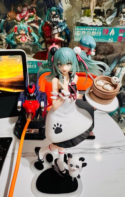 初音未来 熊猫豆沙包