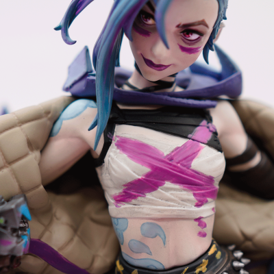 英雄联盟 双城之战 金克丝 1/7比例雕像