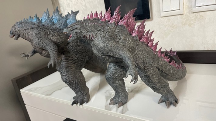 哥斯拉大战金刚 哥斯拉（2021版） 热射线喷射特别涂装版