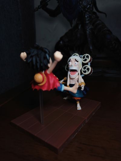 航海王 WCF名场面-蒙奇·D·路飞与艾尼路-