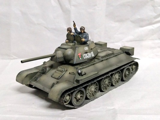 35059 苏联 T34/76 中型坦克 1943年型