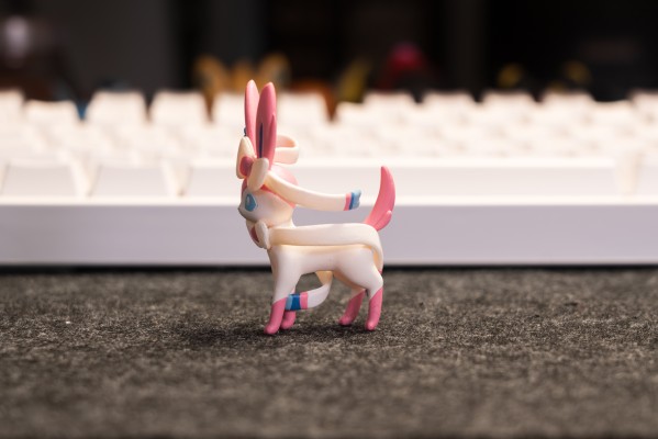 宝可梦比例世界 帕底亚地区 牡丹+仙子伊布