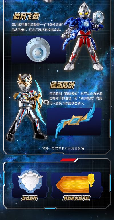 奥特名鉴群星版第13弹 释放想象